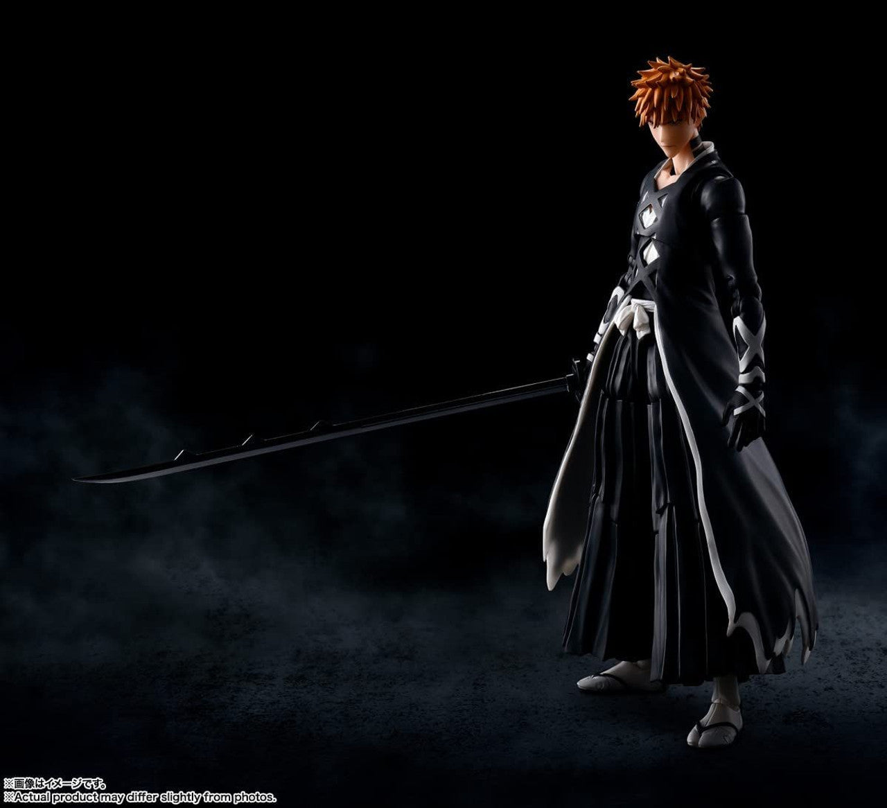 [IN STOCK in HK] S.H.Figuarts Bleach Ichigo Kurosaki Bankai Ten Chain Zangetsu