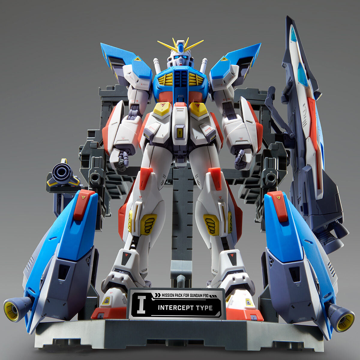 [IN STOCK in HK] MG 1/100 Mission Pack Hangar For Gundam F90 Twin Set