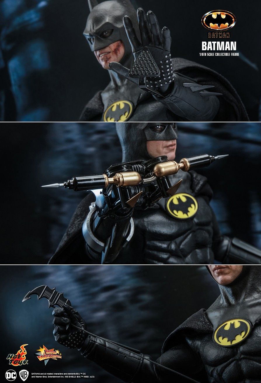 [IN STOCK in HK] MMS692 Batman 1989 Collectible 1/6 Figure