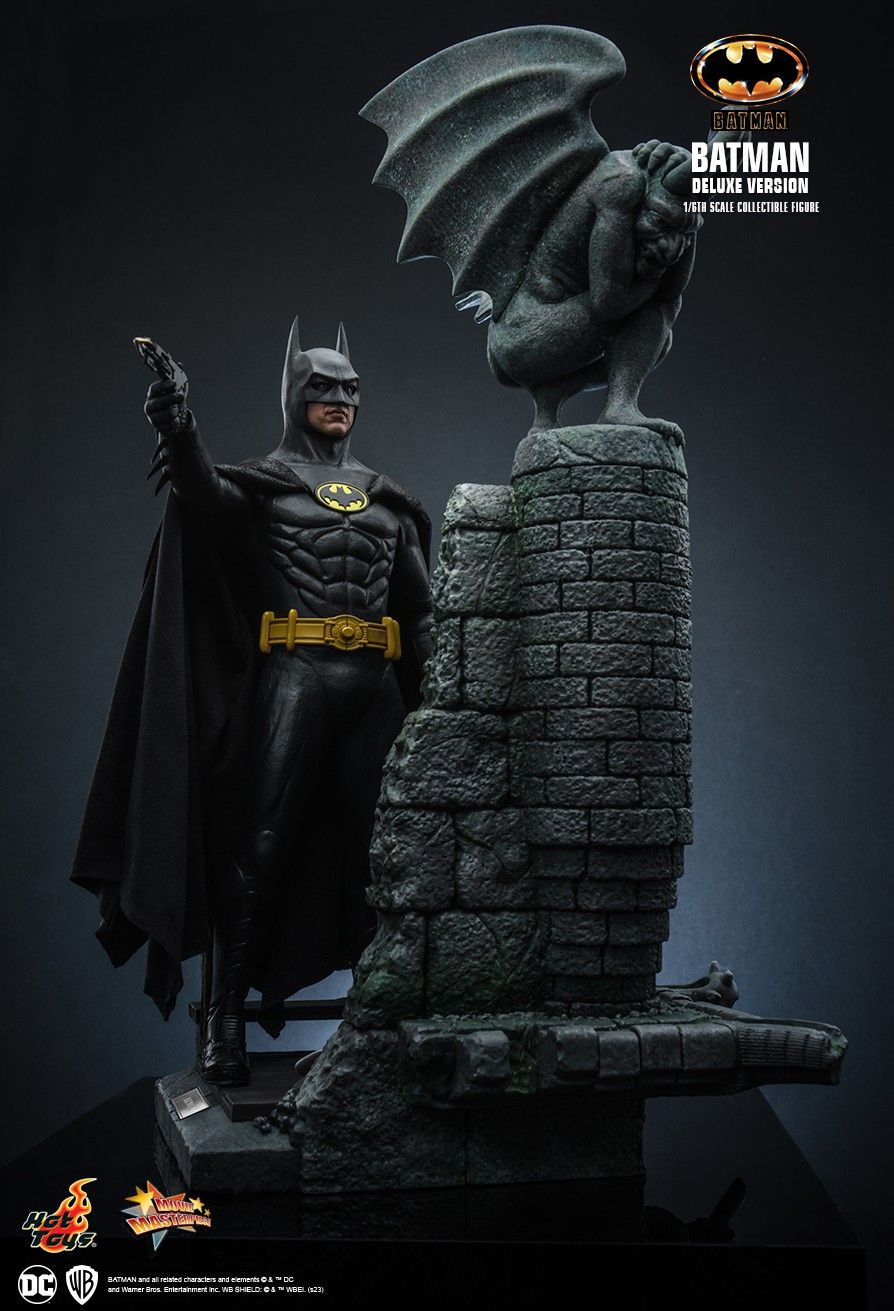 [IN STOCK in HK] MMS693 Batman 1989 Deluxe Version Collectible 1/6 Figure