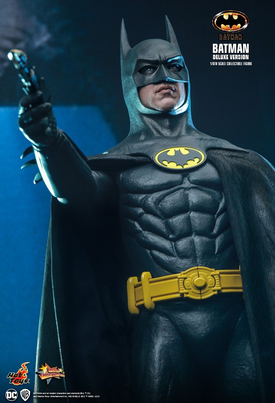 [IN STOCK in HK] MMS693 Batman 1989 Deluxe Version Collectible 1/6 Figure