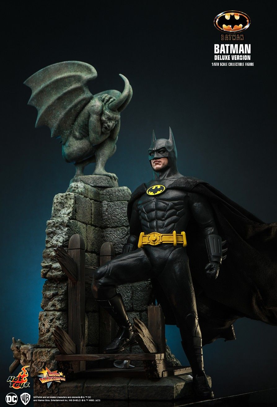 [IN STOCK in HK] MMS693 Batman 1989 Deluxe Version Collectible 1/6 Figure