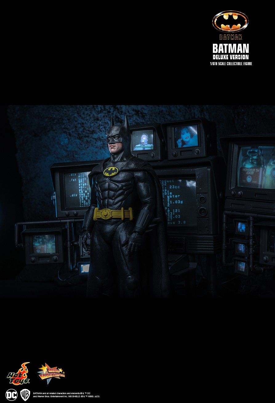 [IN STOCK in HK] MMS693 Batman 1989 Deluxe Version Collectible 1/6 Figure