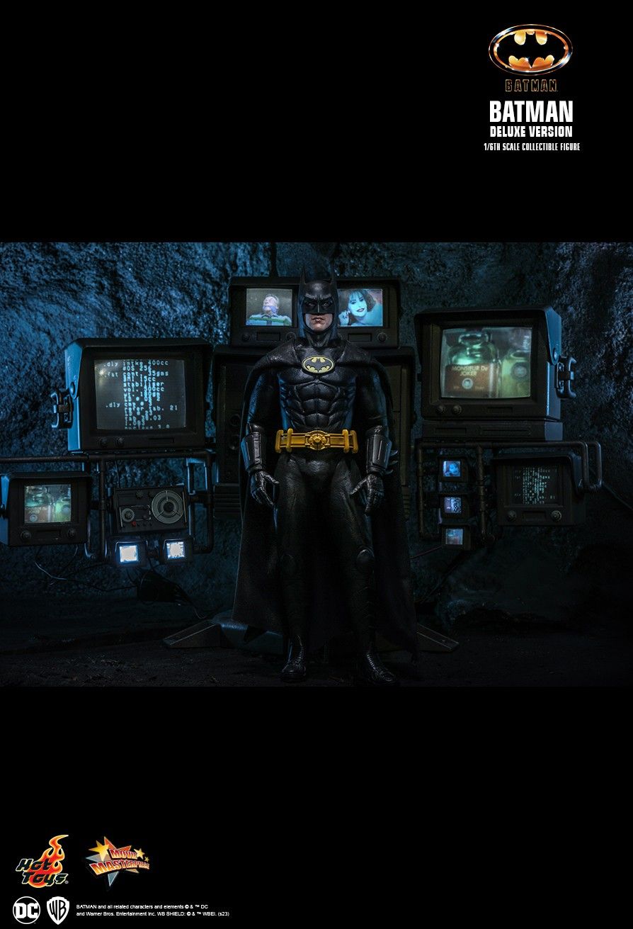 [IN STOCK in HK] MMS693 Batman 1989 Deluxe Version Collectible 1/6 Figure