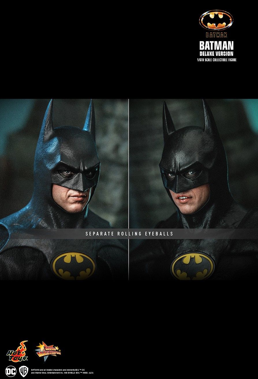 [IN STOCK in HK] MMS693 Batman 1989 Deluxe Version Collectible 1/6 Figure