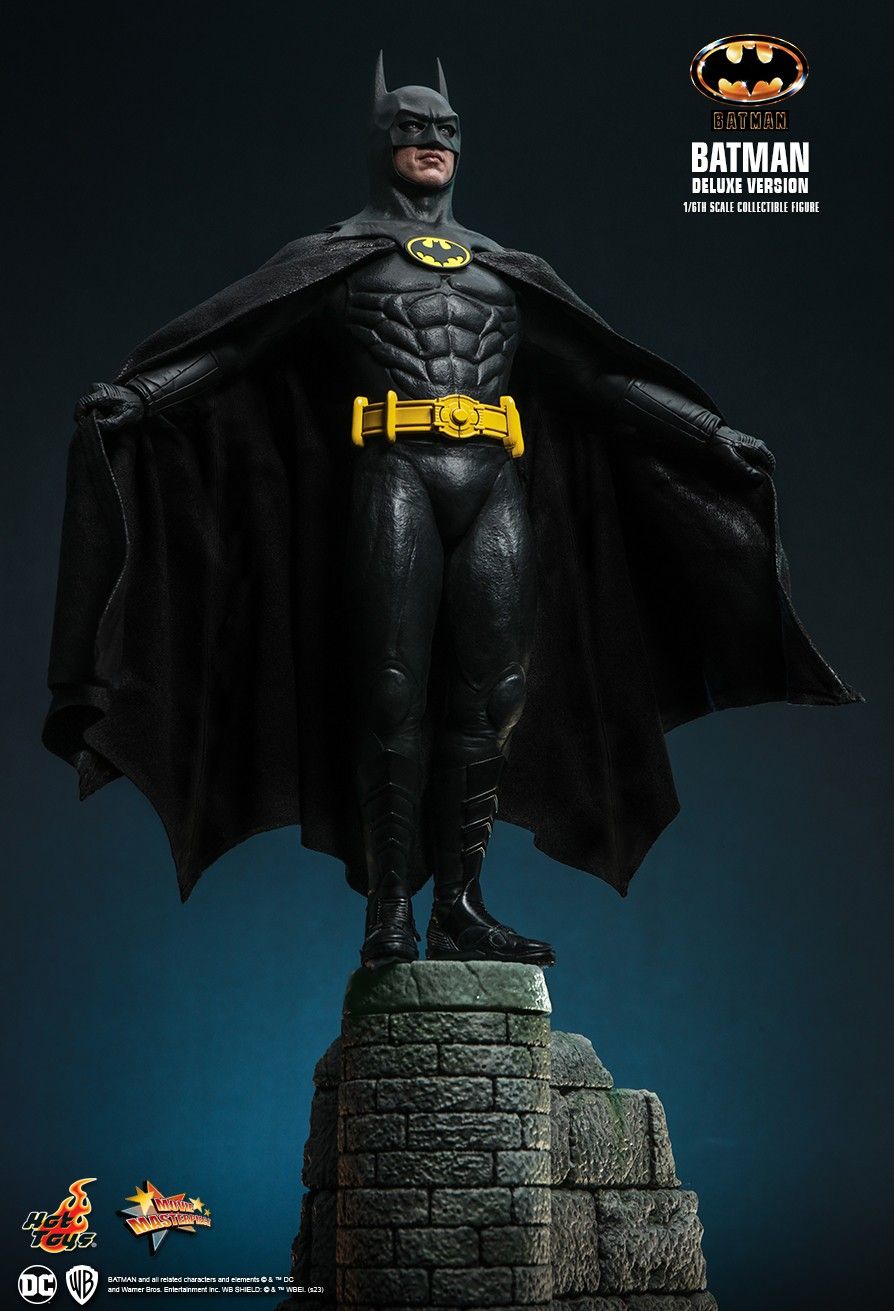 [IN STOCK in HK] MMS693 Batman 1989 Deluxe Version Collectible 1/6 Figure