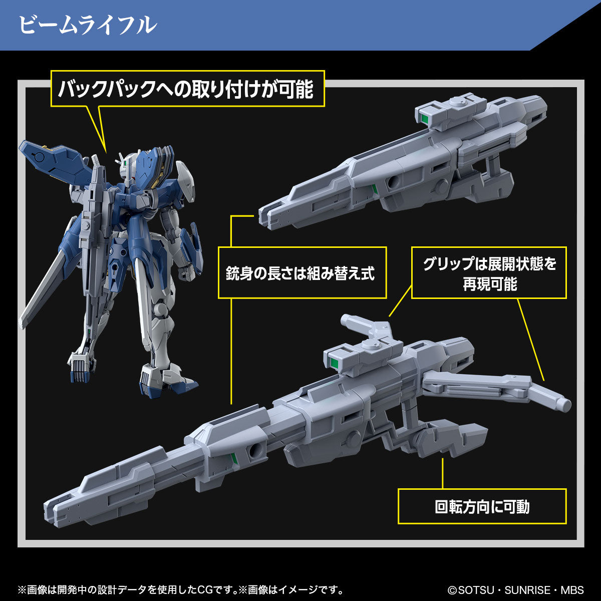 [IN STOCK in HK] HG The Witch from Mercury Gundam Aerial Rebuild