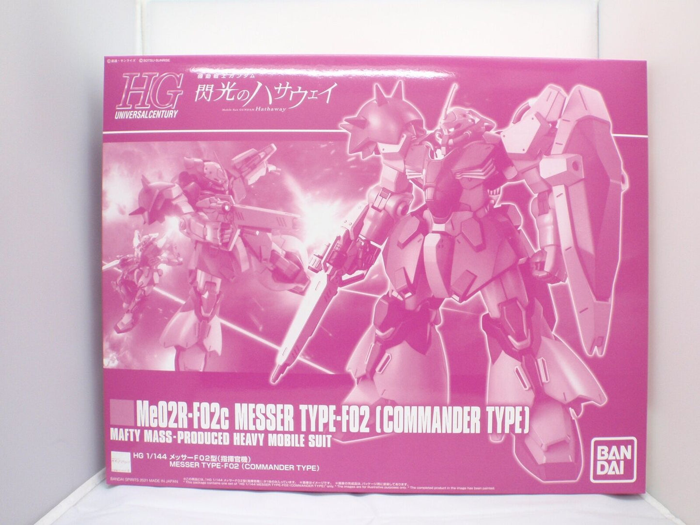 [PRE-ORDER] HG 1/144 Messer Type-F02 Commander Type