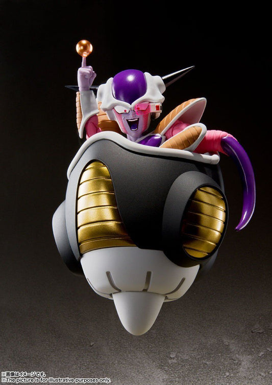 [PRE-ORDER] S.H.Figuarts Dragon Ball Freeza Frieza First Form & Frieza's Pod (Reissue)