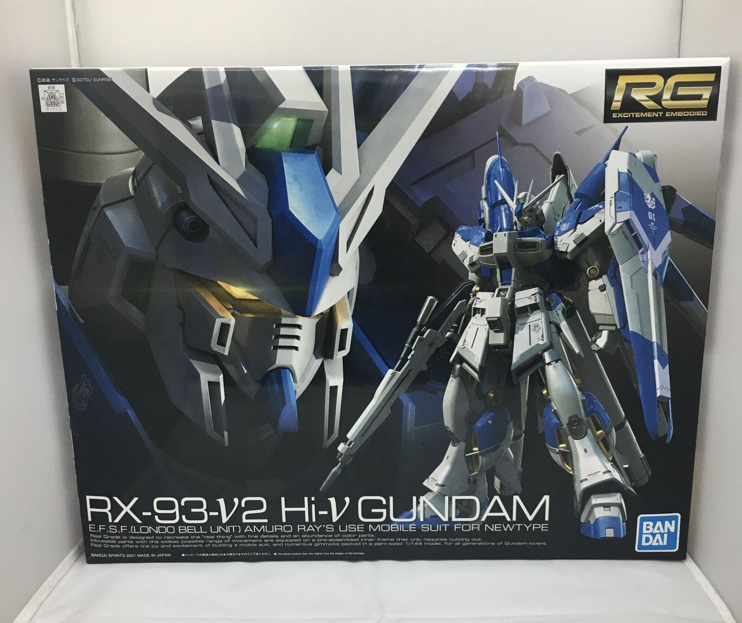 [IN STOCK in HK] RG 1/144 Hi-Nu Gundam