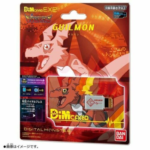 [IN STOCK in AU] Digital Monster DimCard EX2 Digimon Tamers Ver. Guilmon